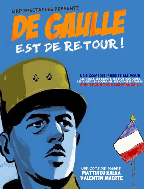Affiche de De Gaulle est de retour !
