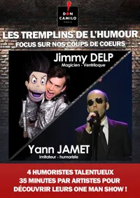 Yann Jamet et Jimmy Delp dans Les tremplins de l'humour - 