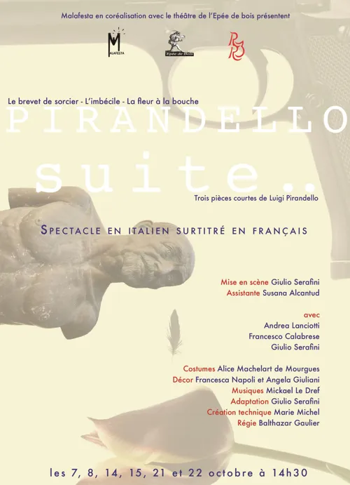 Affiche de Pirandello Suite