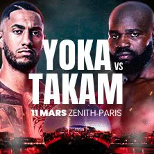 Affiche de Tony Yoka VS Carlos Takam