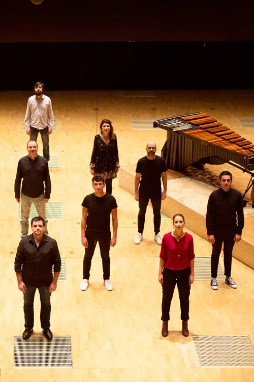 Affiche de Drumming | par l'Ensemble Links