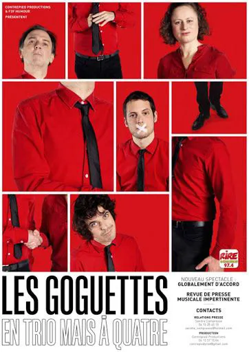 Affiche de Les Goguettes en trio (mais à quatre) !