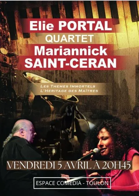 Affiche de Elie Portal Quartet Feat Mariannick Saint Ceran