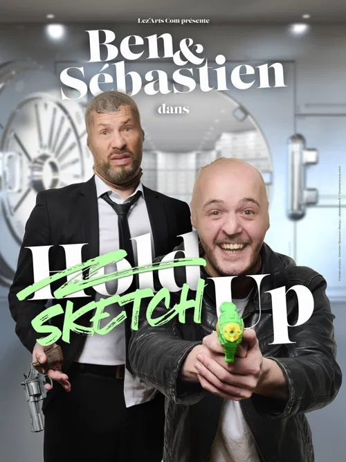 Affiche de Ben et Sébastien dans Sketch Up