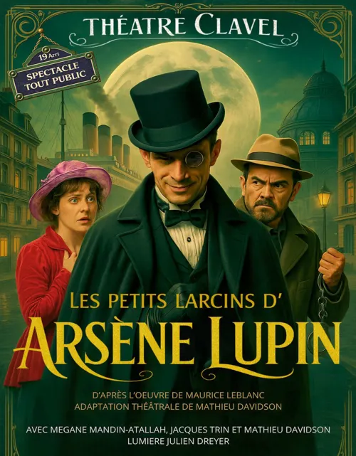 Affiche de Les petits larcins d'Arsène Lupin