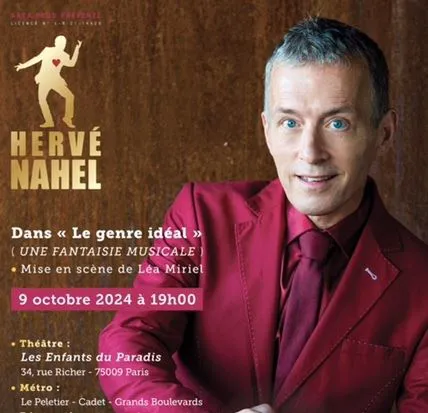 Affiche de Hervé Nahel dans Le genre idéal