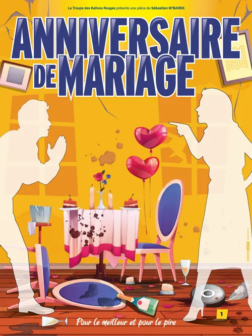 Affiche de Anniversaire de mariage