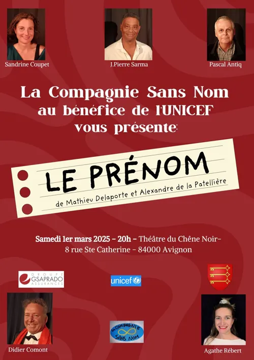 Affiche de Le Prénom