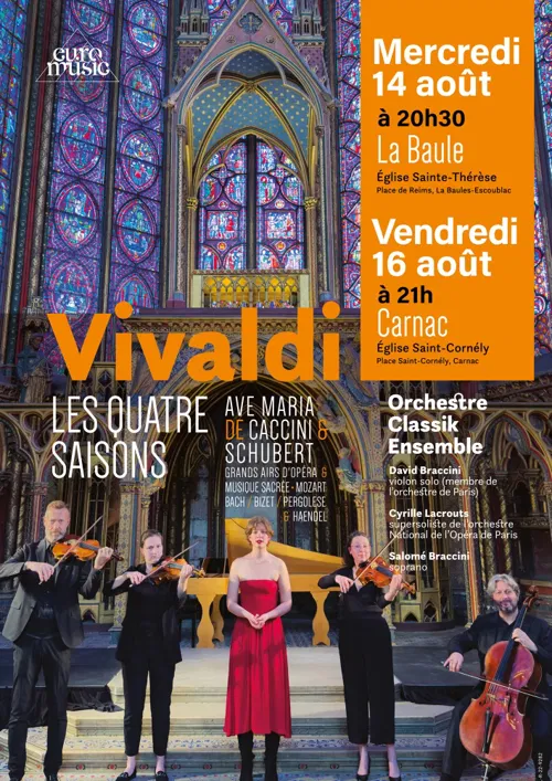 Affiche de Vivaldi : Les Quatre Saisons | La Baule Escoublac