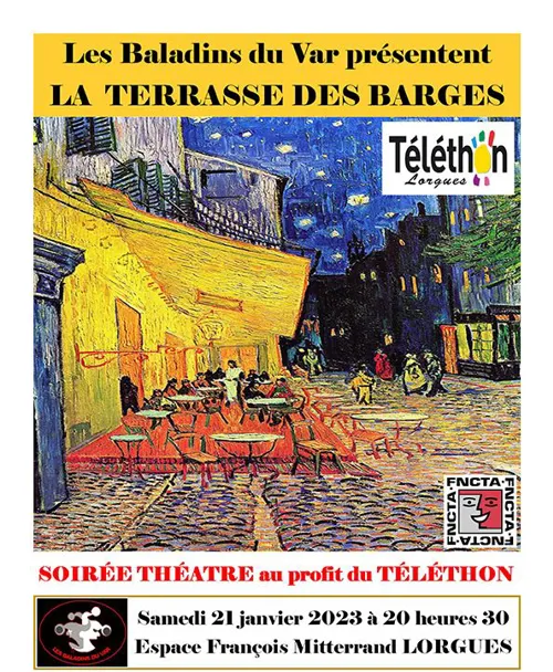 Affiche de La Terrasse des Barges
