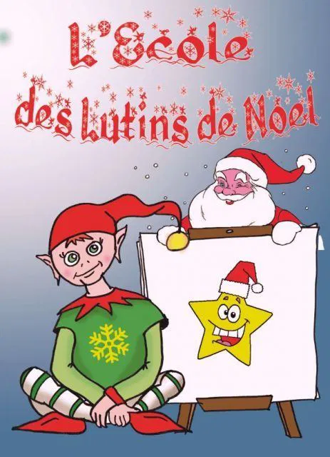 Affiche de L'école des lutins de Noël