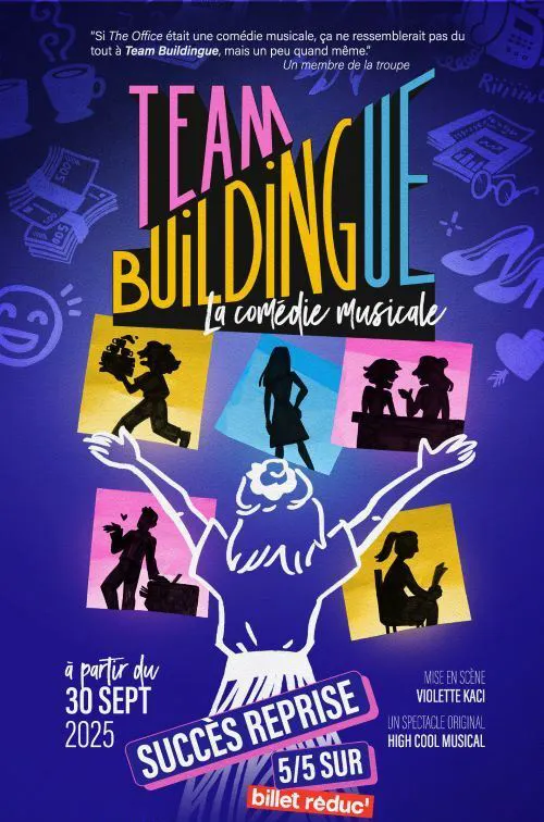 Affiche de Team Buildingue, la comédie musicale