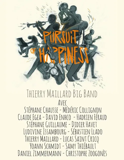 Affiche de Thierry Maillard Big Band