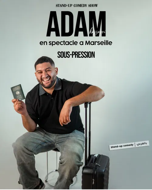 Affiche de Adam Kassouri dans Sous pression