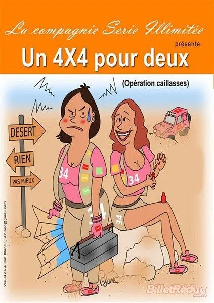 Affiche de Un 4x4 pour deux