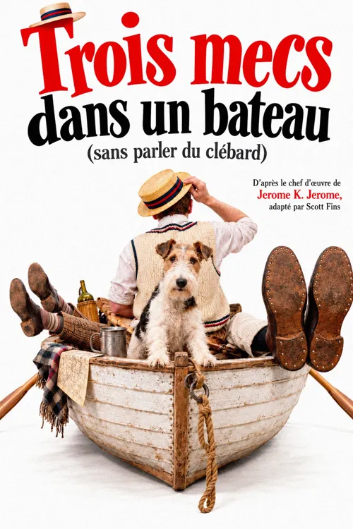Affiche de Trois mecs dans un bateau
