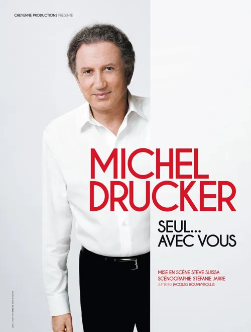 Affiche de Michel Drucker dans Seul... avec vous