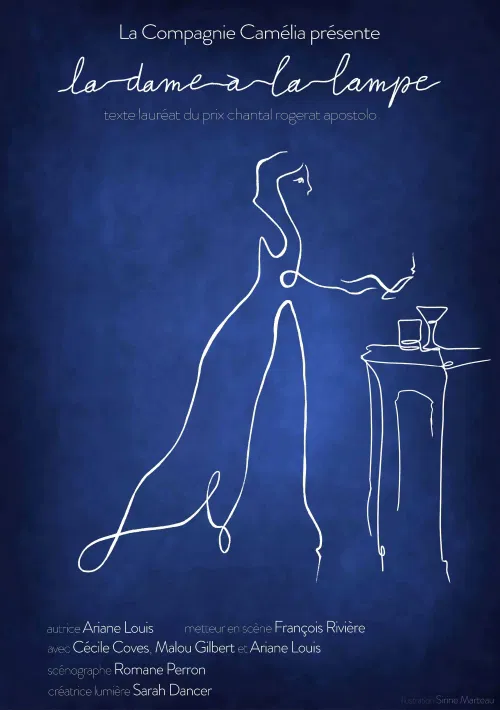 Affiche de La dame à la lampe