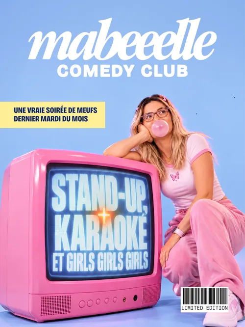 Affiche de Mabeeelle dans Stand-up, karaoké et girls girls girls