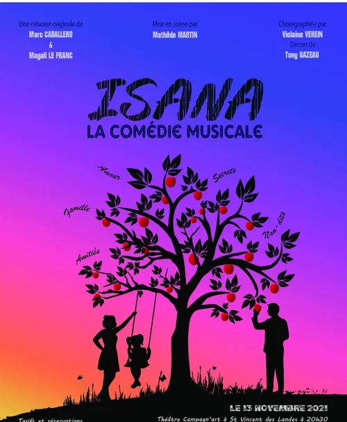Affiche de Isana, la comédie musicale