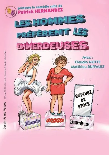 Affiche de Les hommes préfèrent les emmerdeuses !
