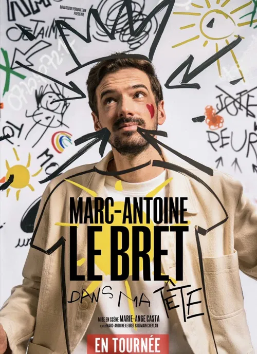 Affiche de Marc-Antoine Le Bret dans Dans ma tête