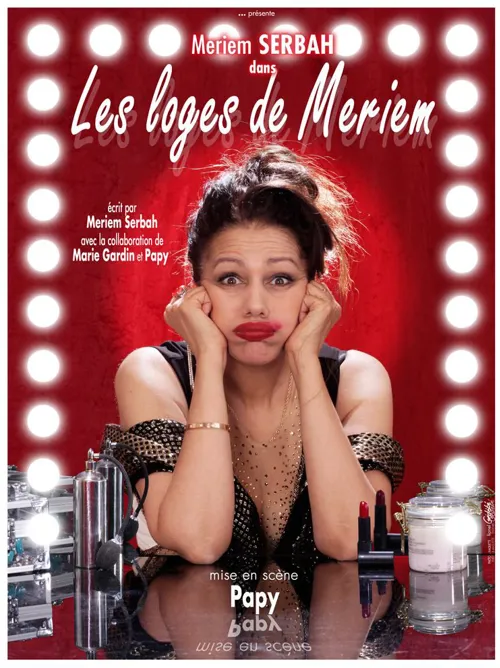 Affiche de Meriem Serbah dans Les loges de Meriem