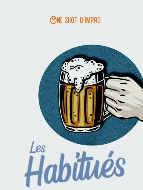 Affiche de Les Habitués, bar improvisé