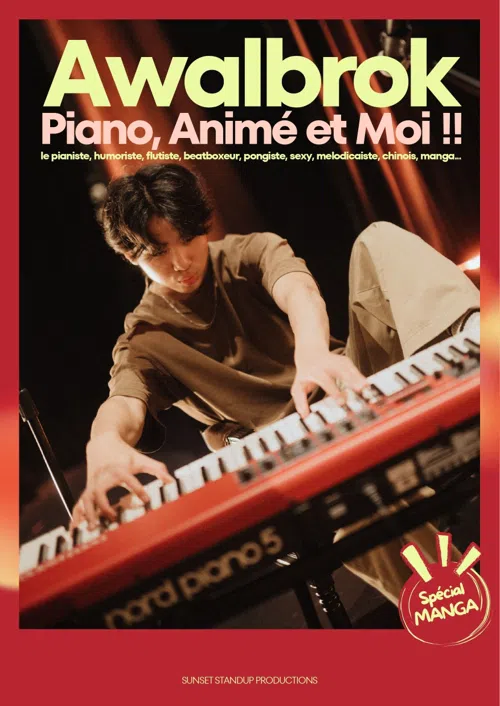 Affiche de Awalbrok dans Piano, Animé, et Moi !