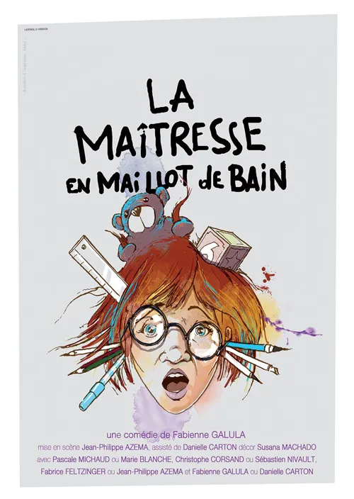 Affiche de La maîtresse en maillot de bain
