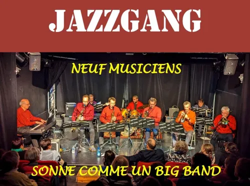 Affiche de Sonne comme un Big Band | JazzGang à La Péniche