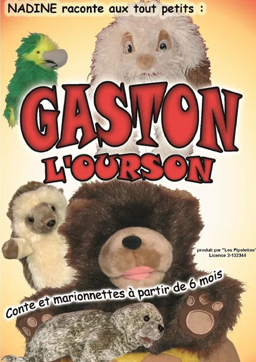 Affiche de Gaston l'ourson