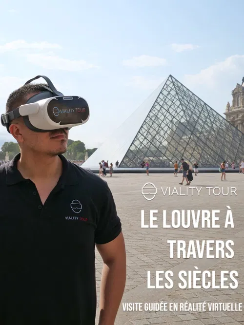 Affiche de Visite guidée en réalité virtuelle au Louvre