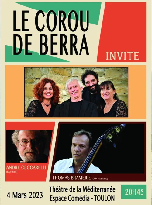 Affiche de Le courou de Berra invite Thomas Bramerie et André Ceccarelli