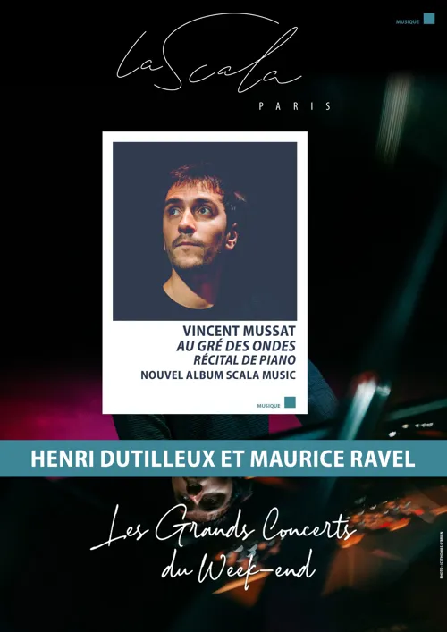 Affiche de Vincent Mussat : Au gré des ondes