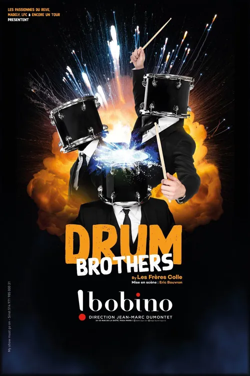Affiche de Drum Brothers by Les Frères Colle