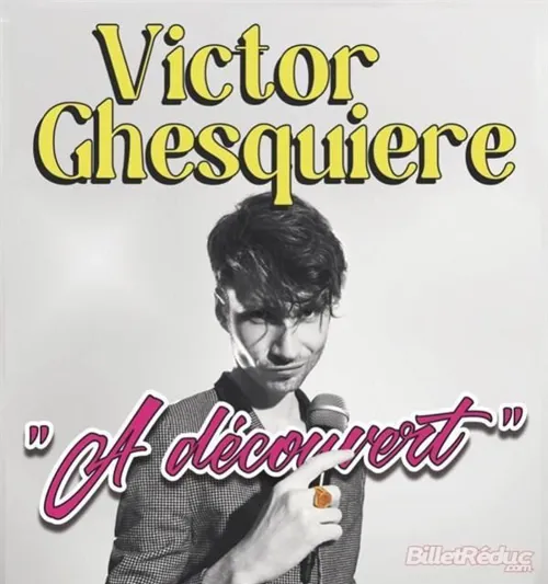 Affiche de Victor Ghesquière dans À découvert