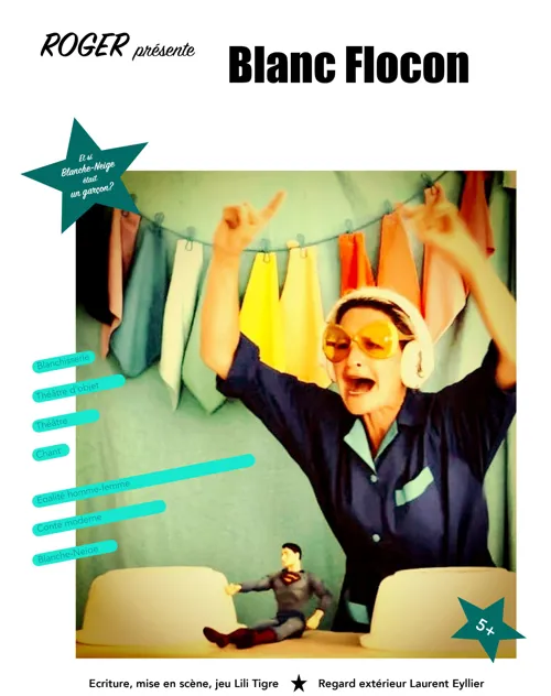 Affiche de Blanc Flocon