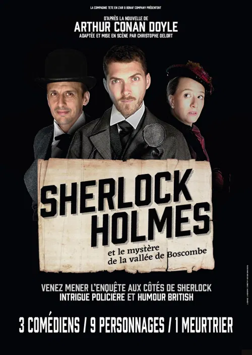 Affiche de Sherlock Holmes et le mystère de la vallée de Boscombe