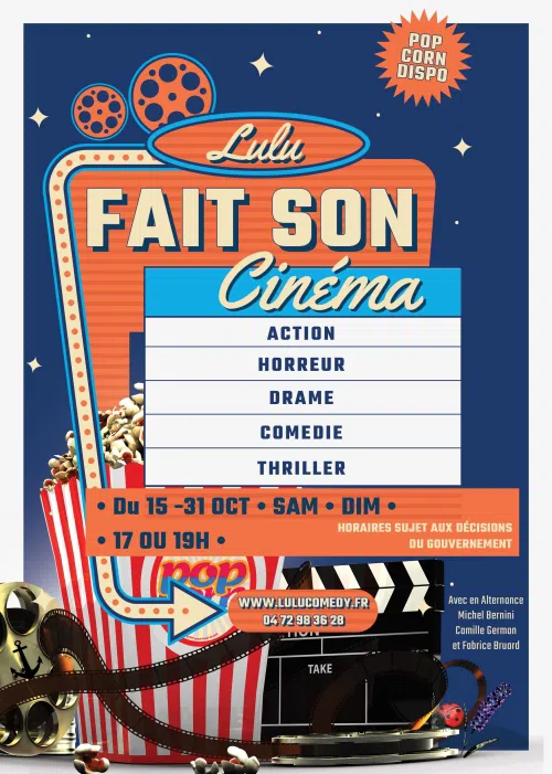 Affiche de Lulu fait son cinéma