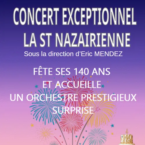 Affiche de La Saint Nazairienne : concert de gala
