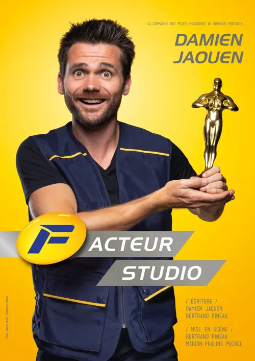 Affiche de Damien Jaouen dans F/Acteur Studio