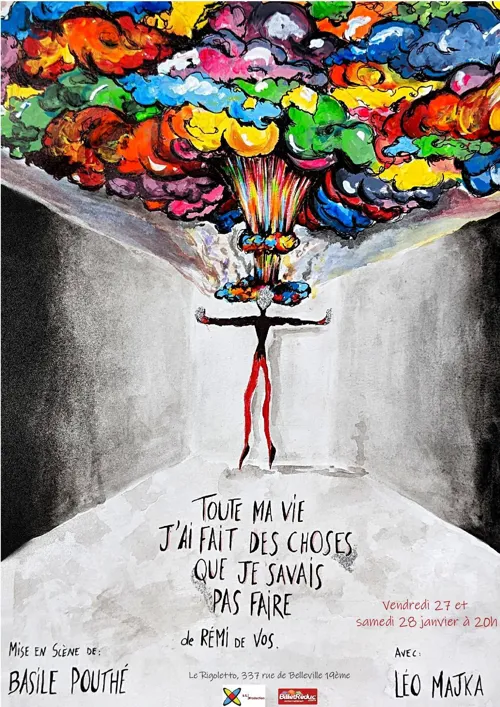 Affiche de Toute ma vie j'ai fait des choses que je savais pas faire