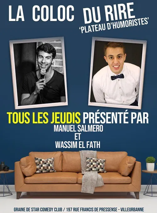 Affiche de La coloc du rire