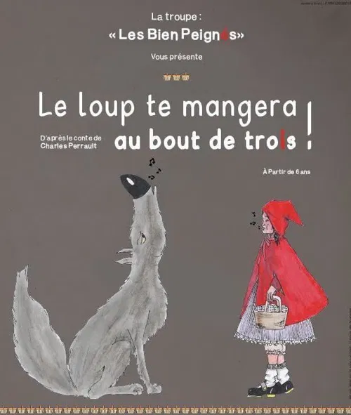 Affiche de le loup te mangera au bout de trois !