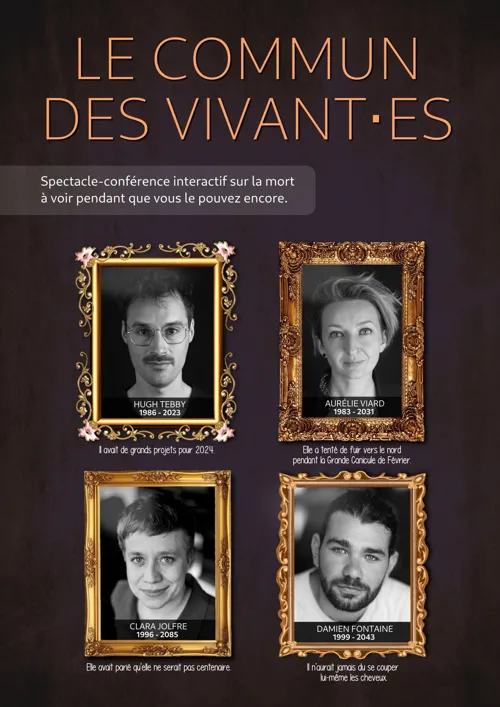 Affiche de Le commun des vivant·es | Spectacle - Conférence interactif