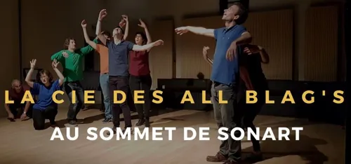 Affiche de Show Impro des All Blag's