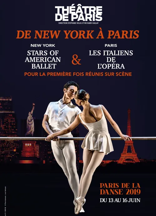 Affiche de De New York à Paris