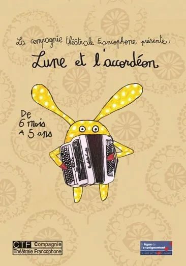 Affiche de Lune et l'accordéon