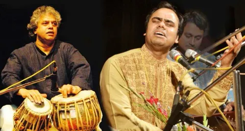 Affiche de Pandit Shyam Sundar Goswami & Ustad Fazal Qureshi | Musique de l'Inde du nord